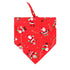 Dog Bandanas Christmas Triangle Bibs